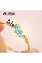 Fashion Jewelry Bracelets Bangles Strong Middle Eastern Color Bracelet Open Ring Set for Girls - 6