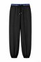 Plaid Waist Detailed Jogger Pants - 4