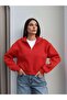 Zippered Mock Neck Fleece-Lined sweatshirt - 2