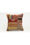 Handmade Old Kilim Rug Vintage Made in the 1930S, 1940S, 40X40 cm
