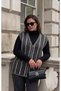 Snowflake Pattern Colorful Steel Knitted Tricot Women's Vest