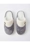 Women's Button Detailed, Soft, Plush, Washable Home Slippers, High Thick Sole, Warm Home Slippers - 2