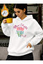 Unisex Women's Printed Hooded Kangaroo Pocket Comfortable Fit Regular Cut Sweatshirt