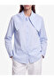 Buttoned Scarf Collar Tie Long Sleeve Shirt - 3