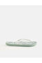 Women Mint Botanical Printed Flip Flops