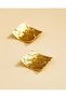 Women Gold Embellished Earrings - 2