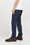 Men's Jjglenn Low Waist Slim Fit Jean Trousers 12259062   Blue - 5