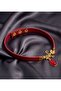 Red Genuine Leather Choker Necklace