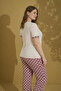 Silky Textured Battal Pajama Set - 3