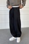 Washable Lace-Up Baggy Loose Fit Jeans