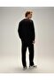 6Wm4029-Bk Men's Sweatpants Black - 3