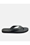 Men Black Plain Flip Flops