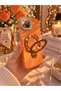 iPhone 15 Compatible Premium Stone Glossy Pearlescent Case with Stand – Camera Frame, Stylish Design, Shock Absorbing - 2