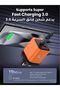 BCH36 60W USB-A & USB-C Fast Charger, Dual Port Quick Charging Wall Adapter, High Speed PD Charger for Smartphones, Tablets, Android Devices and Other USB-C Compatible Electronics - 3