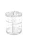 360 Degree Octagon Shaped Rotating Cosmetic Organizer Clear