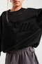 Girl's 8853 Front Sleeve Embroidered 2 Thread Sweatshirt - 6