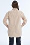 Women's Double Pocket Button Closure Ribbed Shirt - 4