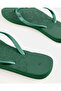 Women Green Pearl Strap Flip Flops - 4