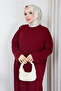 Women's Slit Detailed Long Full Length Tunic - 5