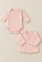 Baby Girl Rose Embroidered Newborn Hospital Release 10-Piece Bodysuit Set Boxed Yhç0105 - 2