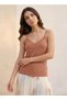 Basics Slim Fit Camisole with Lace Trim