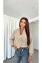 Eyllü Shawl Collar Women's Crop Jacket