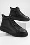 Drex Genuine Leather Lace-Up Thick Sole Casual Winter Men's Boots - 6