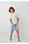 Boy's Ecru Playstation Printed T-Shirt Off-White T-Shirt