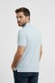 Interview Polo Collar Ribbed Light Blue T-Shirt - 6