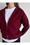Turtleneck Zippered Soft Textured Sweatshirt - 3