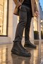 Drex Genuine Leather Lace-Up Thick Sole Casual Winter Men's Boots - 3