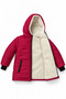 Boys' Plush Lined Hooded Zippered Winter Puffer Coat - 2