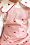 Heart Embroidered Girls' Jumpsuit Pink - 6