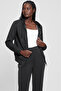 Olympe Women's Active Modal Blend Scuba Hooded Sweatshirt Black