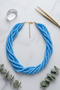 Multiple Crystal Necklace 6 Mm. - 2