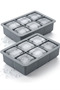 2 Pieces of 6-Piece Large Size Square Silicone Ice Mold Mit1343 - 2