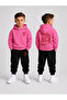 Tracksuit Set Hooded Sweatshirt Bottom Top Set Boys 3 Threaded Threaded Winter Set
