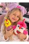 Plush Crown & Plush Keychain Rubber Buckle Set of 3 & Gift Buckle for Girls