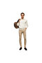 Men's Skinny Fit Chinos – Sleek & Modern, Beige - 6