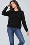 Women's Braided Hair Sweater