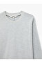 Regular Fit Long Sleeve Crew Neck Basic Sweatshirt - 3