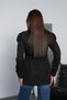 Women's Belted Double-Breasted Buttoned Short Trench Coat with Epaulet Detail - 7