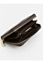 Özmarka New Season Brown Suede Women's Wallet - 4