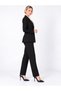 Double Suit with Button Detail on Lined Trousers with Buckle Closure - 3