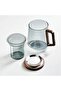 480ml Borosilicate Glass Tea Mug Cup, Infuser Cup, Glass Teacups with Strainer and Lid for Loose Lea - 7