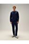 6Wm4029-Nv Men's Sweatpants Navy Blue - 5