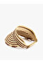 Stripe Detailed Straw Visor Hat - 3