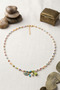 Pearl Colorful Bead Evil Eye Pendant - 2