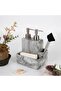 Marble Two-Fluid Sponge Holder Black - 2