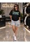 Dope Printed Oversize Cotton T-Shirt Shorts Premium Set - 2